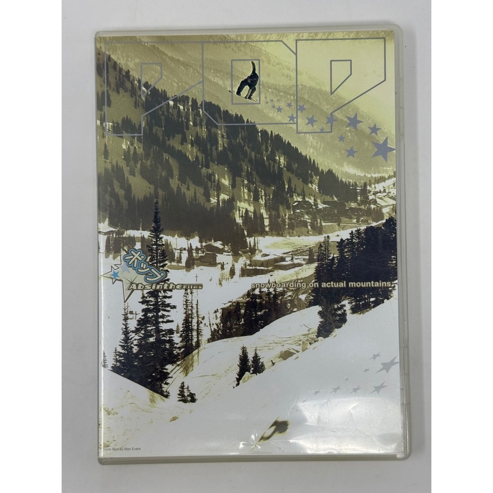 Absinthe Films POP Snowboarding DVD Travis Rice Gigi Ruf Nicolas Muller 2004